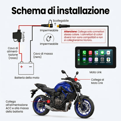 Schermo Moto Link